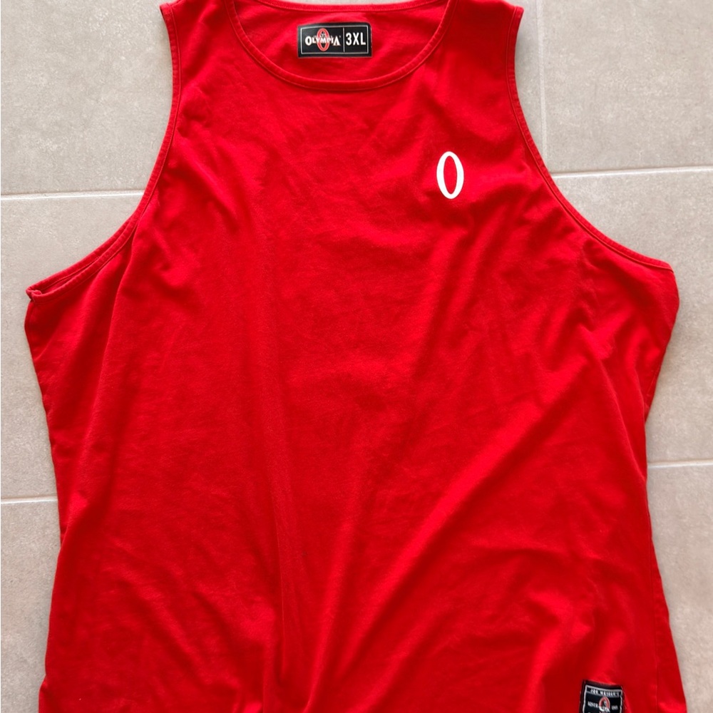 Ovo Men's Red Tank Top